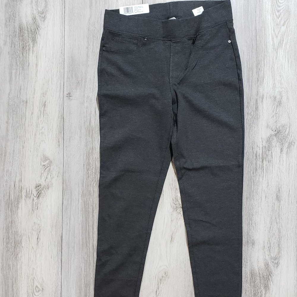 Seven7 Women's Pull On 4-Way Stretch Skinny Fit Ponte Legging Pants Small